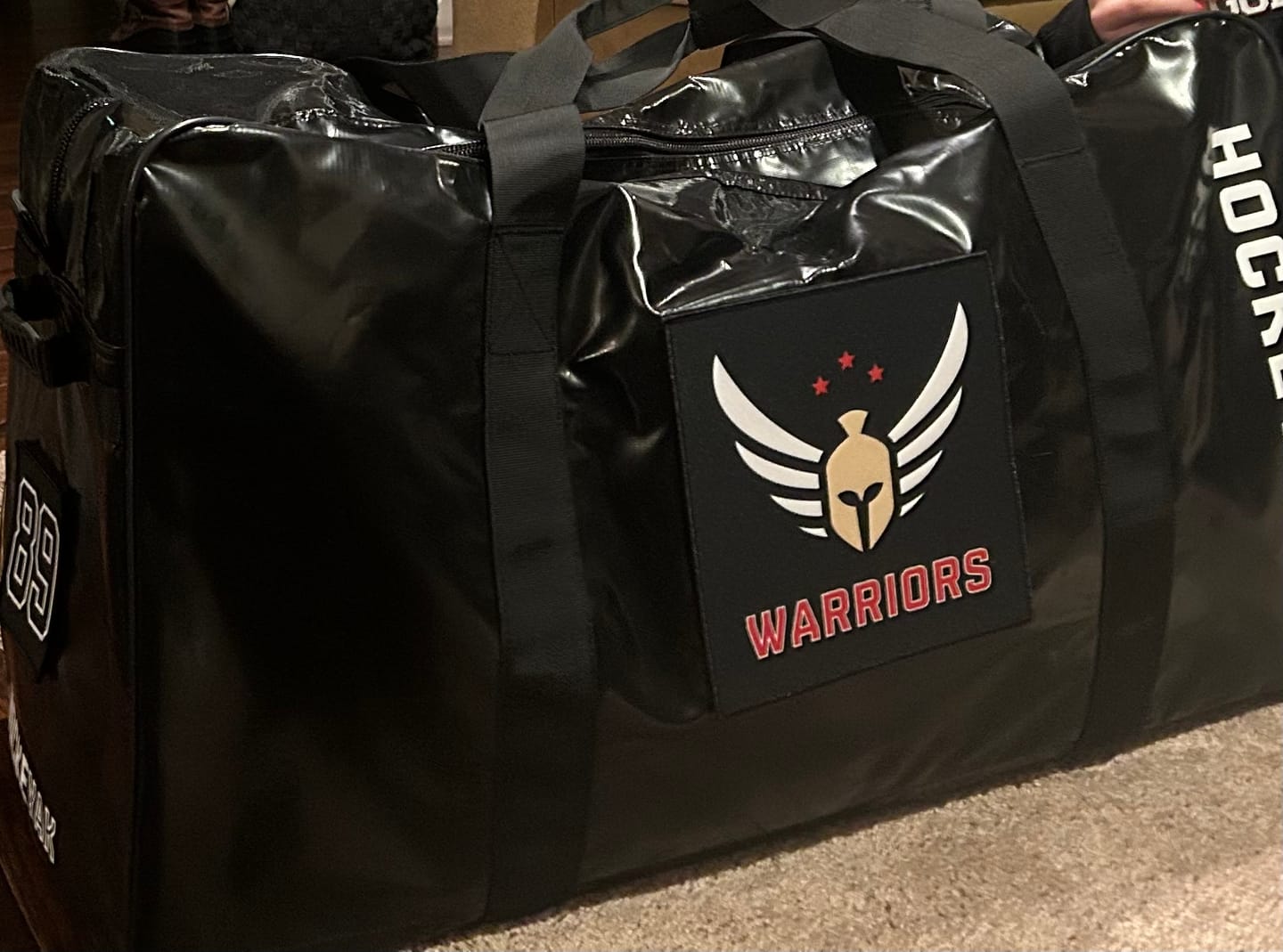 Customer photo review of YAKSAK HOCKEY BAG