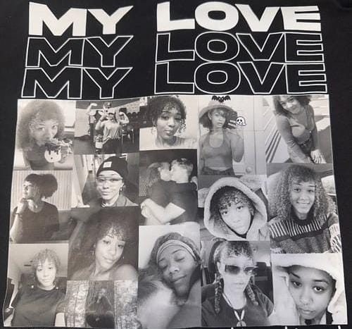Customer photo review of Custom Only You Photo Tee/Crewneck/Hoodie