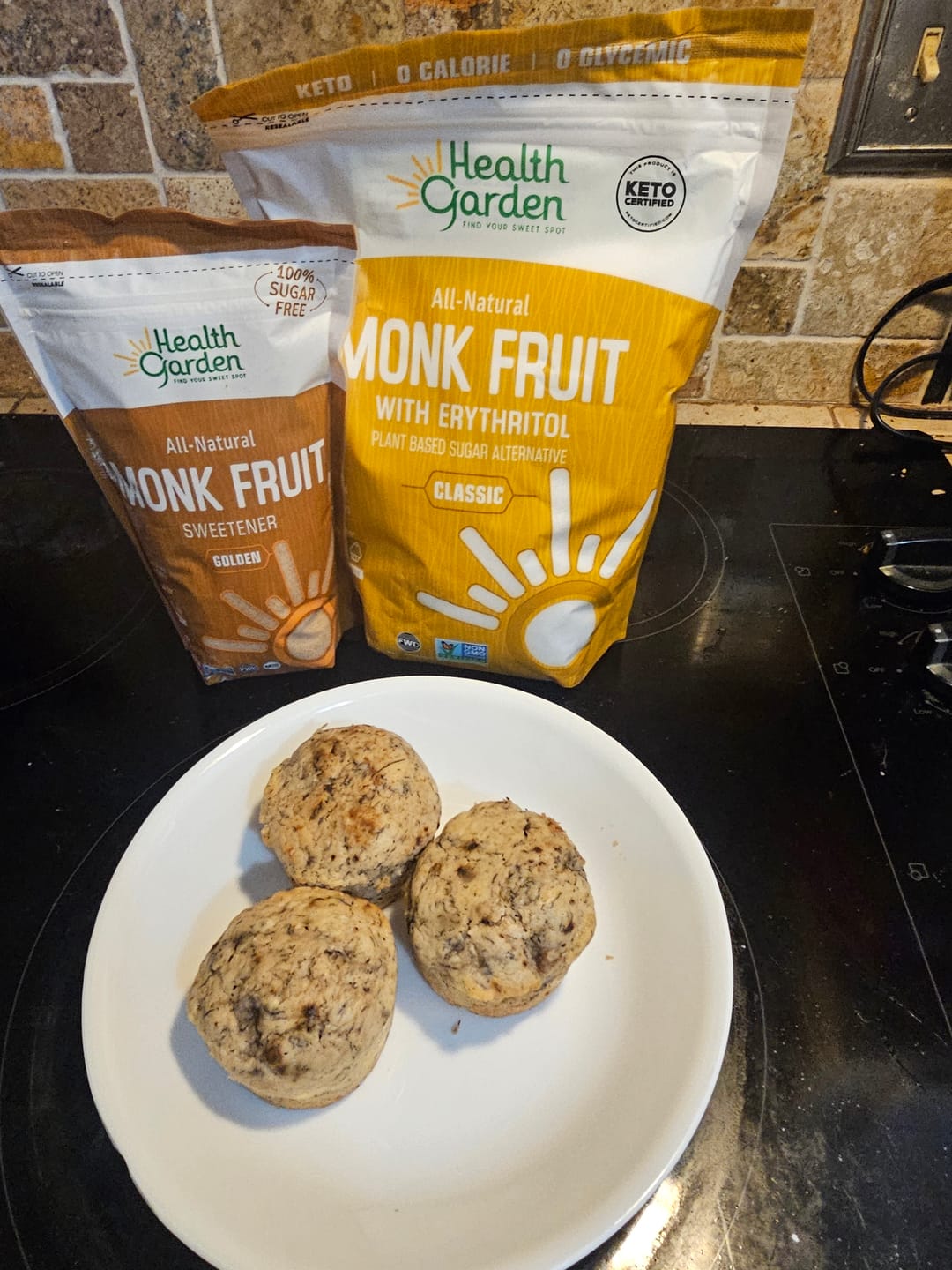Customer photo review of Monk Fruit Classic Sweetener