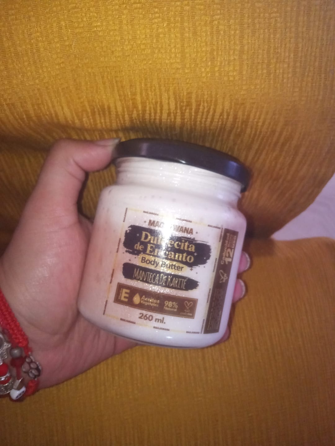Customer photo review of Body Butter La Dulcesita de Encanto