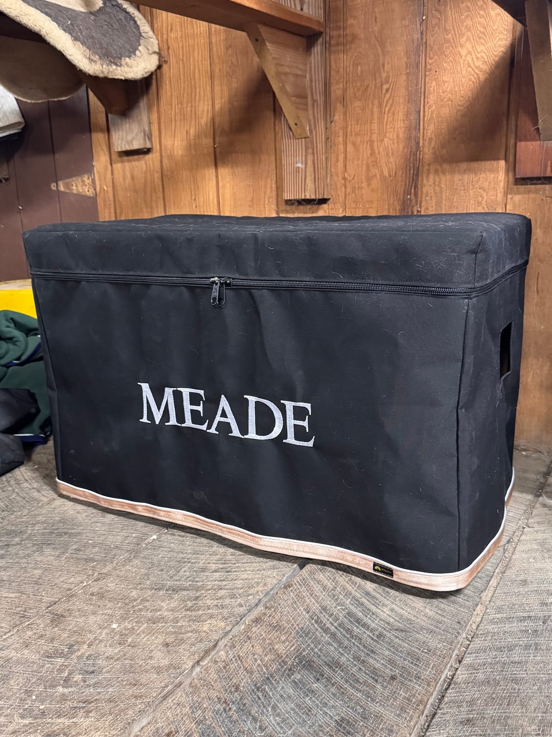 Customer photo review of Custom Tack Trunk Cover- For any Standard Size Trunk