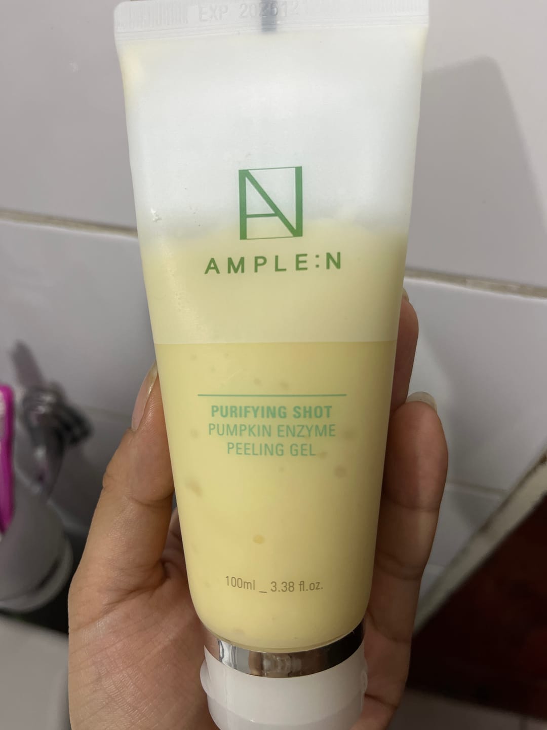 Customer photo review of Exfoliante  Amplen  Calabaza 100ml