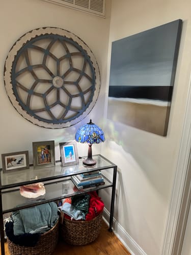 Customer photo review of Ocean Edge Canvas Art