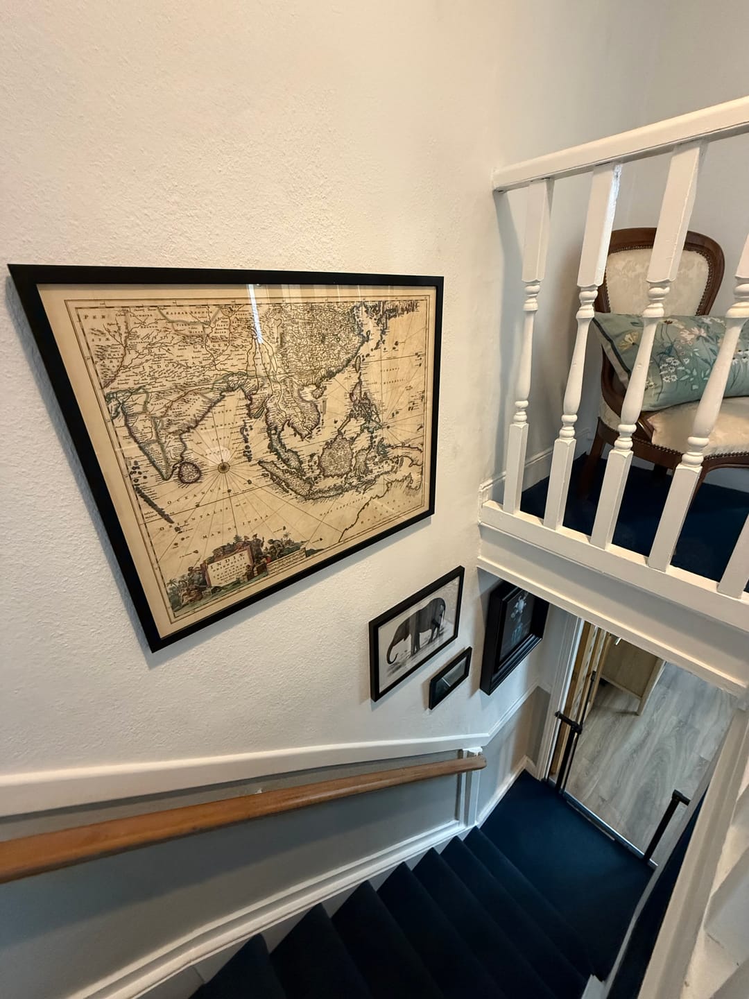 Customer photo review of Old Map of the East Indies by Visscher, 1690: Southeast Asia, South Asia, Southern China, Northern Territory, Himalayas