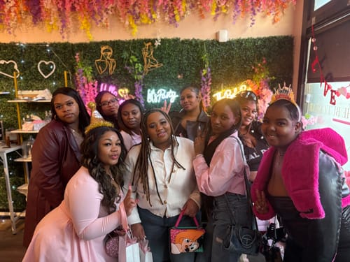 Customer photo review of Custom Creation In-store Experience Booking