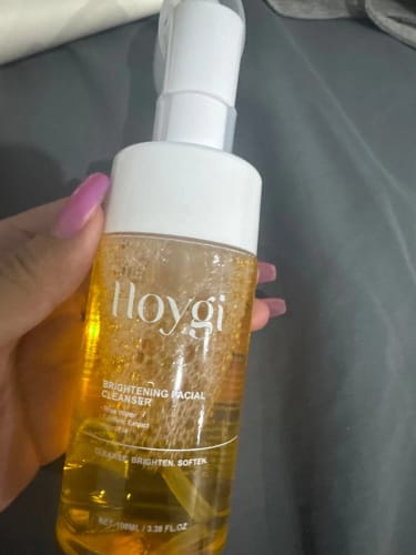 Customer photo review of Zorla™ Turmeric Brightening Glow Face Wash