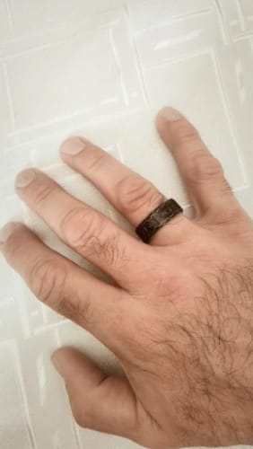 Customer photo review of Rune Rings – Symbols of Ancient Power