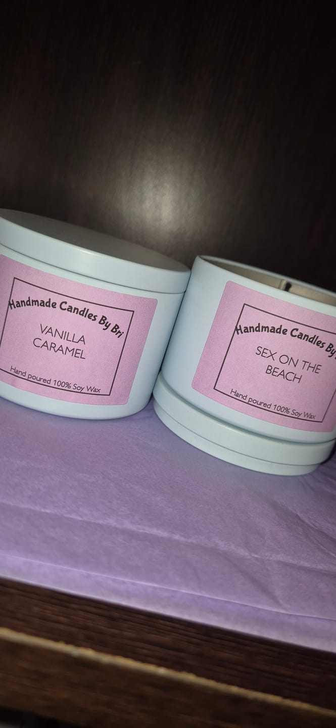 Customer photo review of PRE ORDER - Cosmo Candle Tins (230ml)