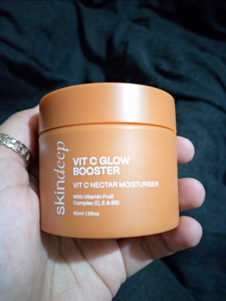 Customer photo review of VIT C GLOW BOOSTER - Vitamin Nectar Moisturizer