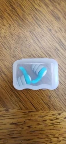 Customer photo review of HexoHush™ Waterproof Noise-Reducing Earplugs