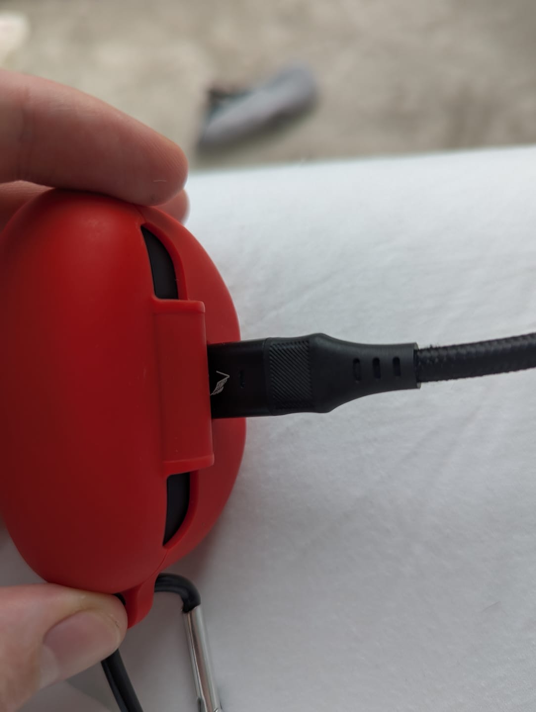 Customer photo review of Volta Max 240W - 6-in-1 Magnetic Charging USB-C Cable