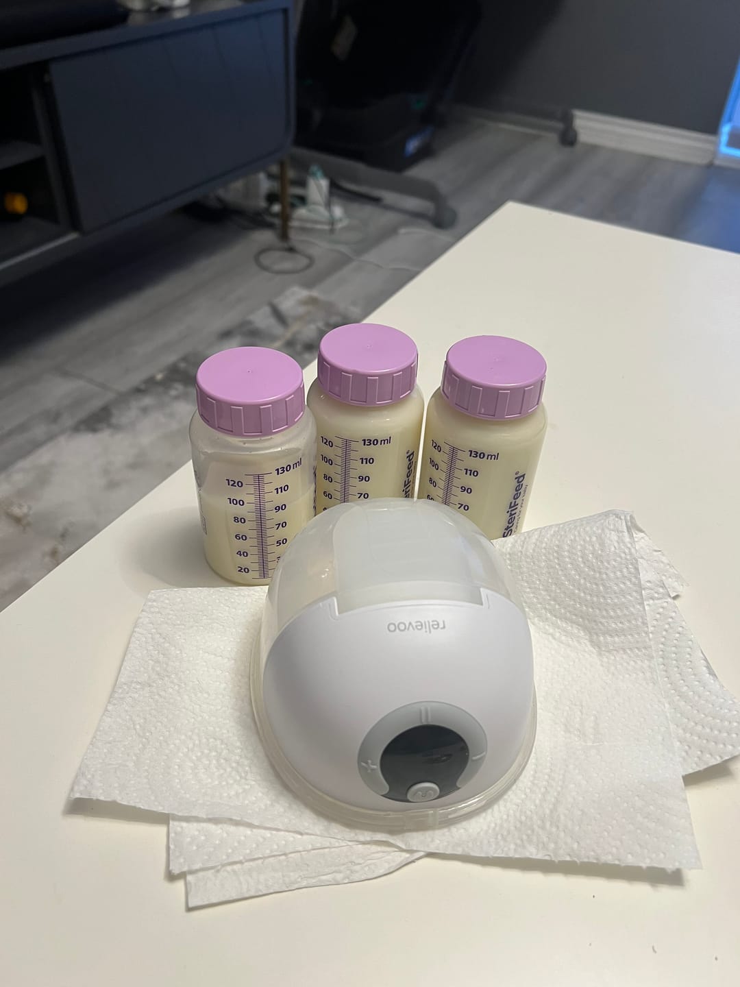 Customer photo review of Relievoo® Wearable Breast Pump PRO2