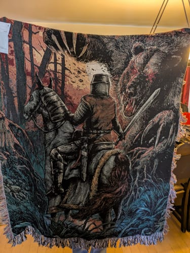 Customer photo review of Realmsbane (Woven Blanket)