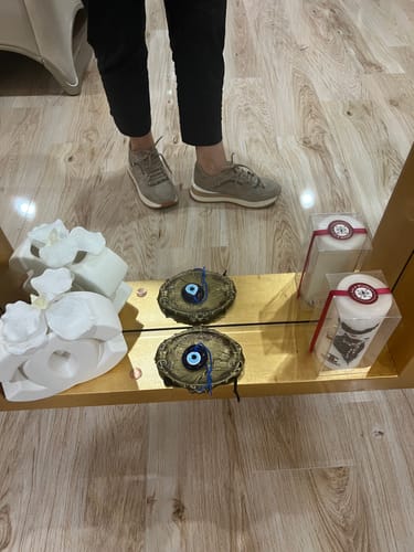 Customer photo review of Elara Beige