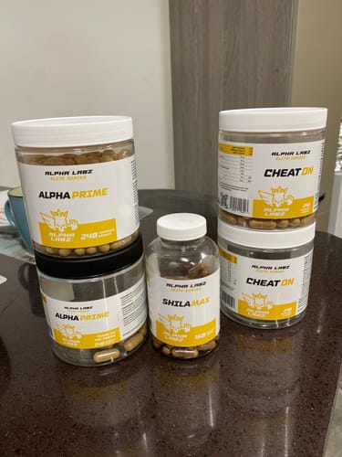 Customer photo review of Alpha Labz - Alpha Prime