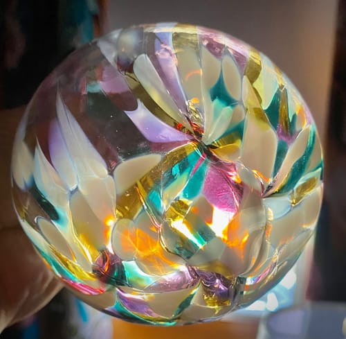 Customer photo review of Wish Ball Ornament, Wildflower
