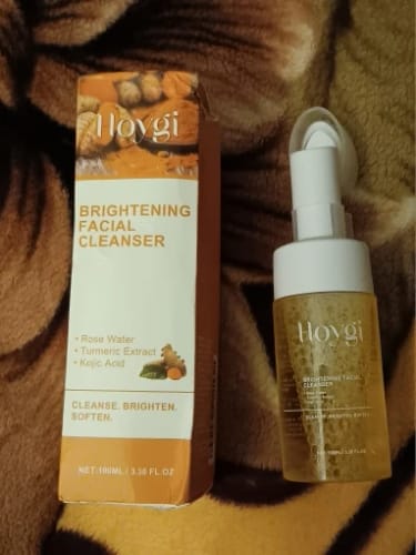 Customer photo review of Zorla™ Turmeric Brightening Glow Face Wash