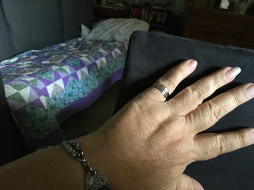 Customer photo review of Just Breathe Ring