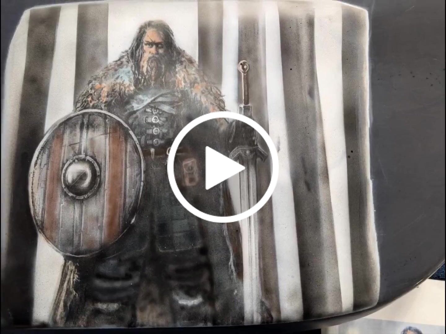 Customer video review of Custom HD stencils
