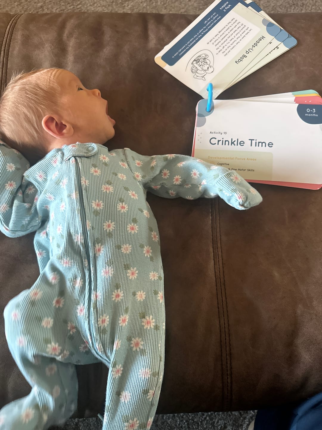 Customer photo review of Curious Baby™ Activity Cards