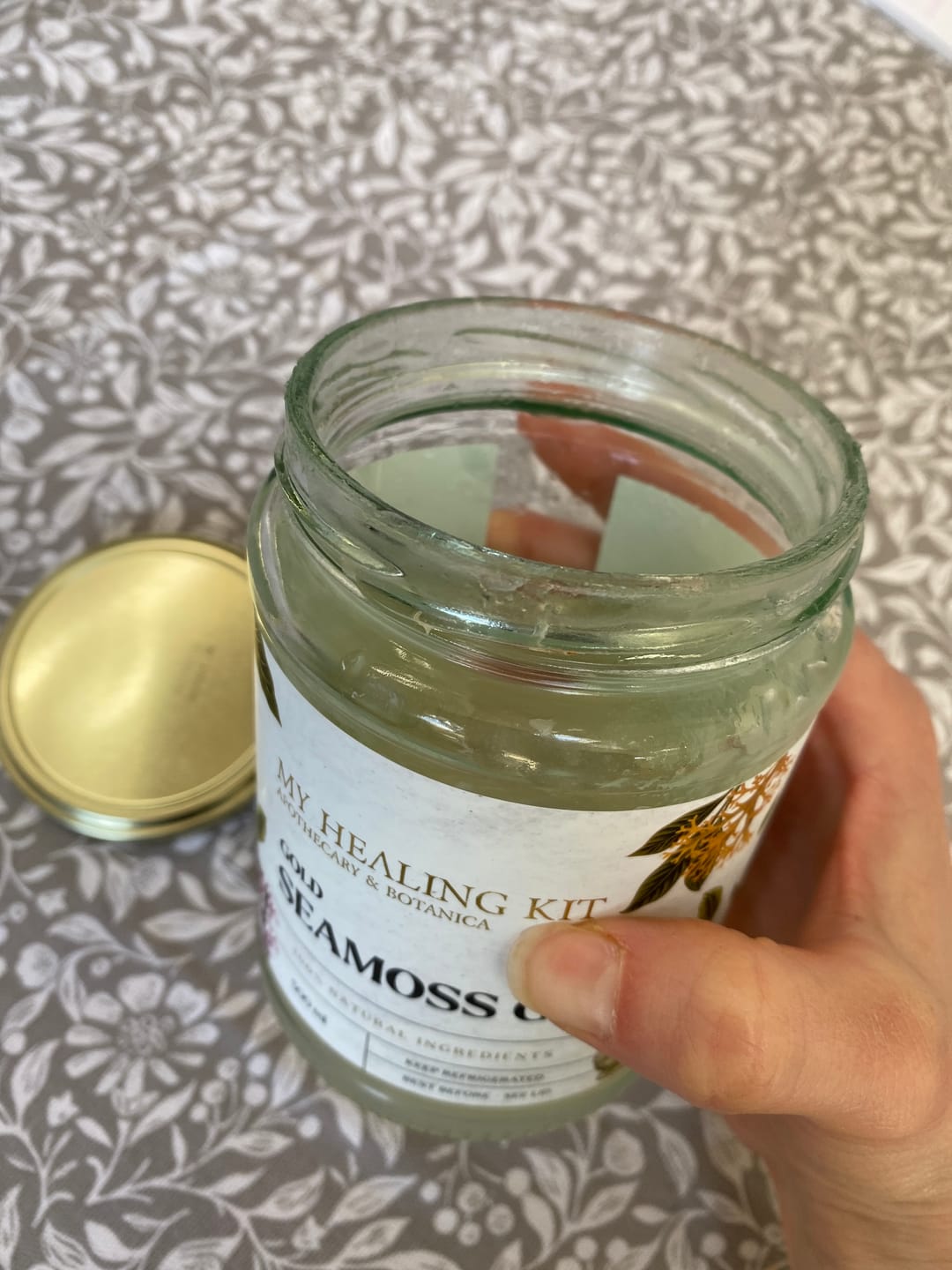 Customer photo review of Gold Seamoss