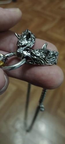 Customer photo review of Mjölnir King Chain – The Power of Thunder