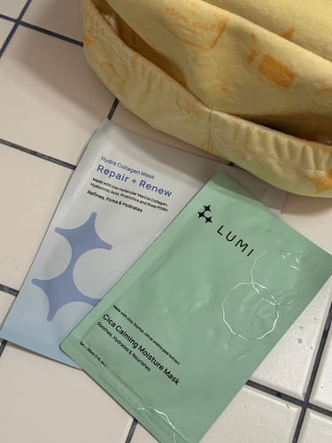 Customer photo review of Cica Calming Moisture Mask