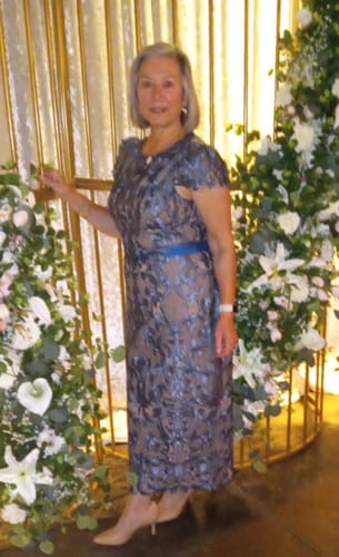 Lida P. review of Nora Dress by Marchesa Notte - RENTAL image 1 out of 1