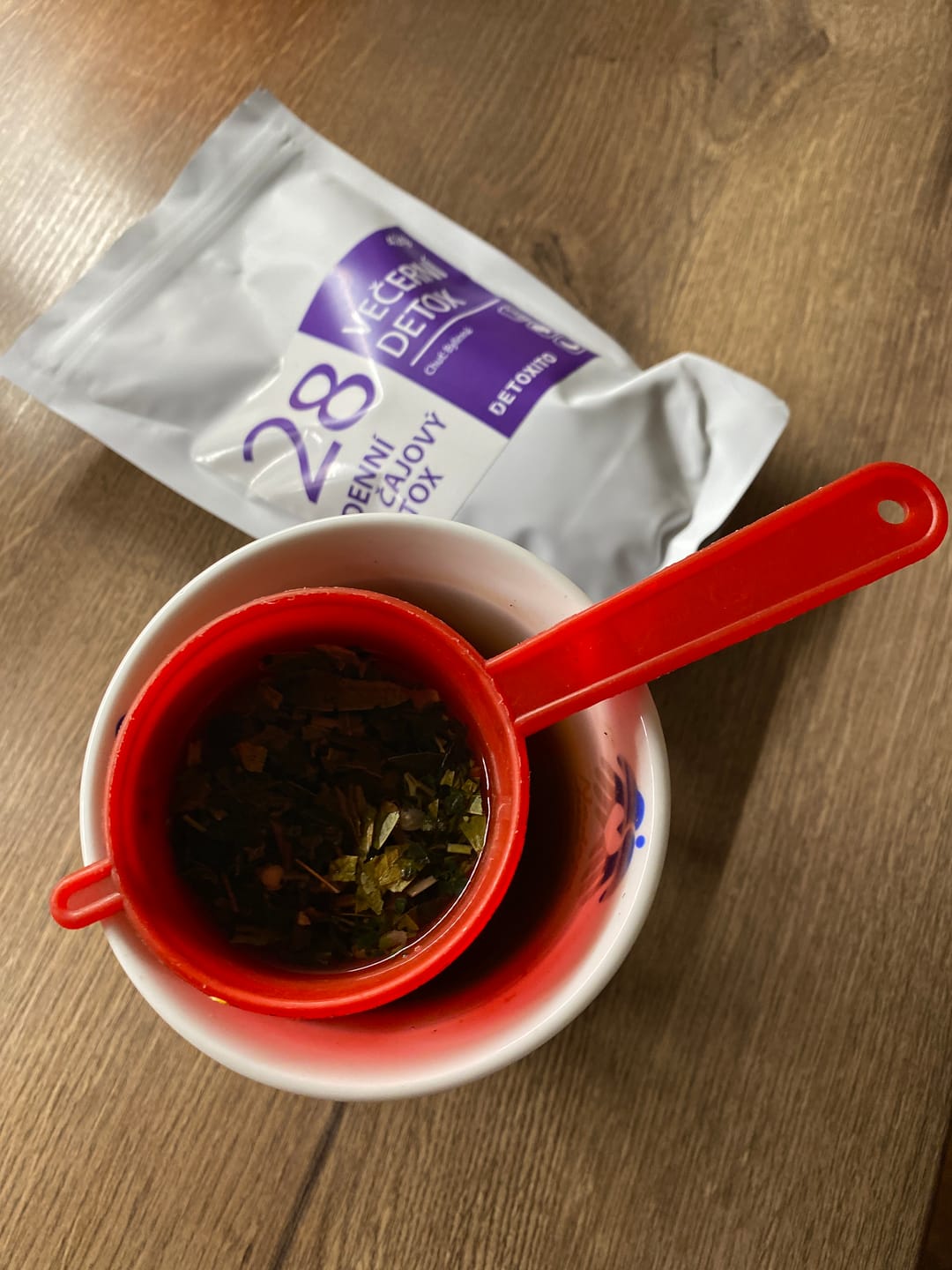 Customer photo review of Detoxikační čaje (28 denní balíček)