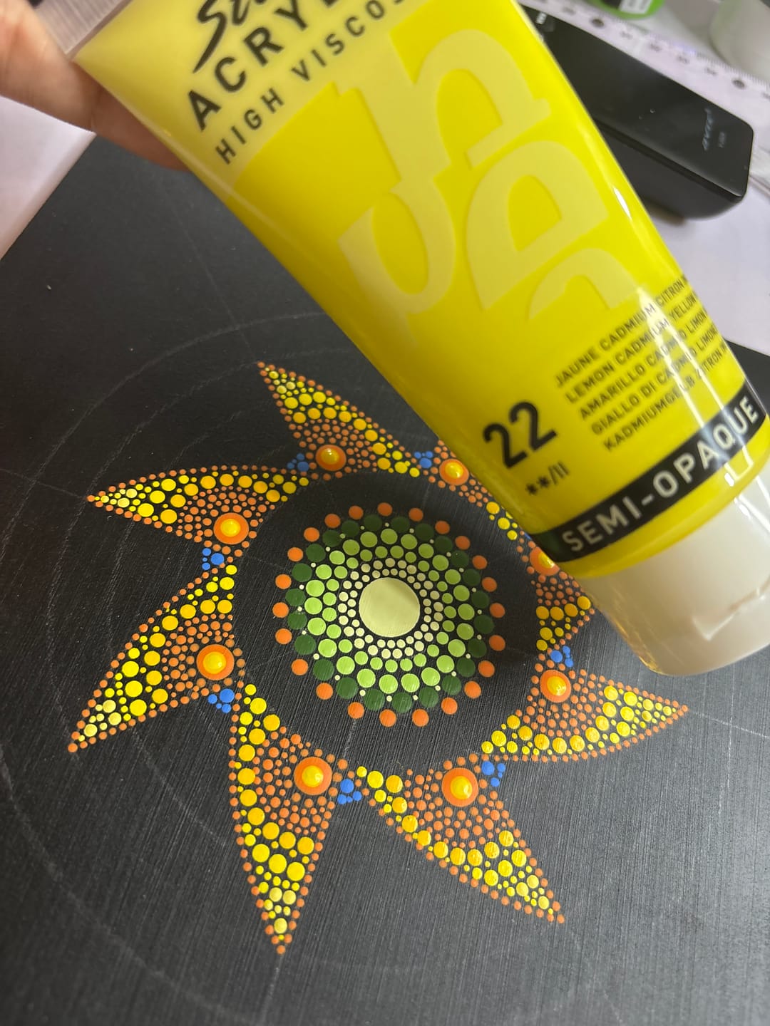 Customer photo review of Pebeo Studio - Acrílicos Tubos 100 ml