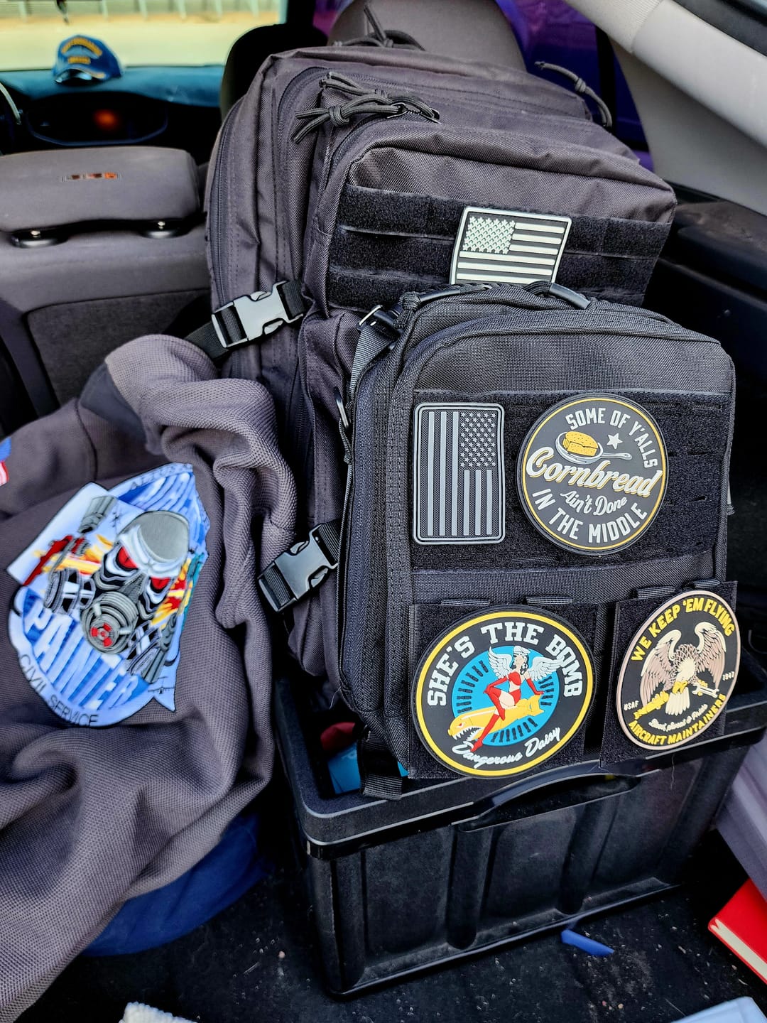 Customer photo review of Tactix H.T. Tactical Backpack