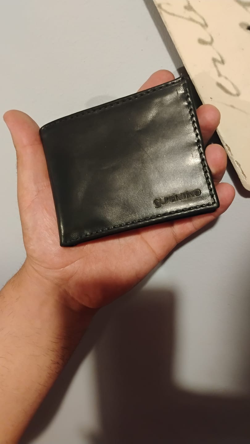 Customer photo review of Billetera Nogal