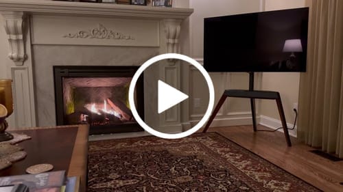 Customer photo review of Picasso FT78 TV Stand