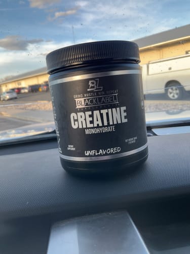 Customer photo review of CREATINE MONOHYDRATE