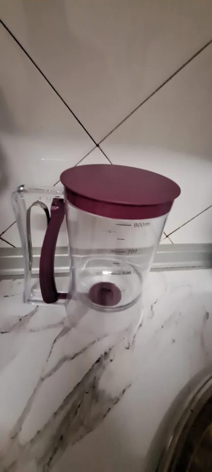 Customer photo review of Hand-Held Batter Dispenser