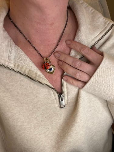 Customer photo review of Lovebug Necklace