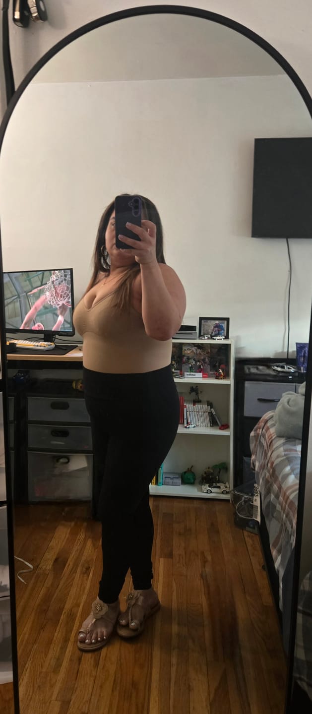 Customer photo review of Smoothing Leggings with Butt Lifter CBL020