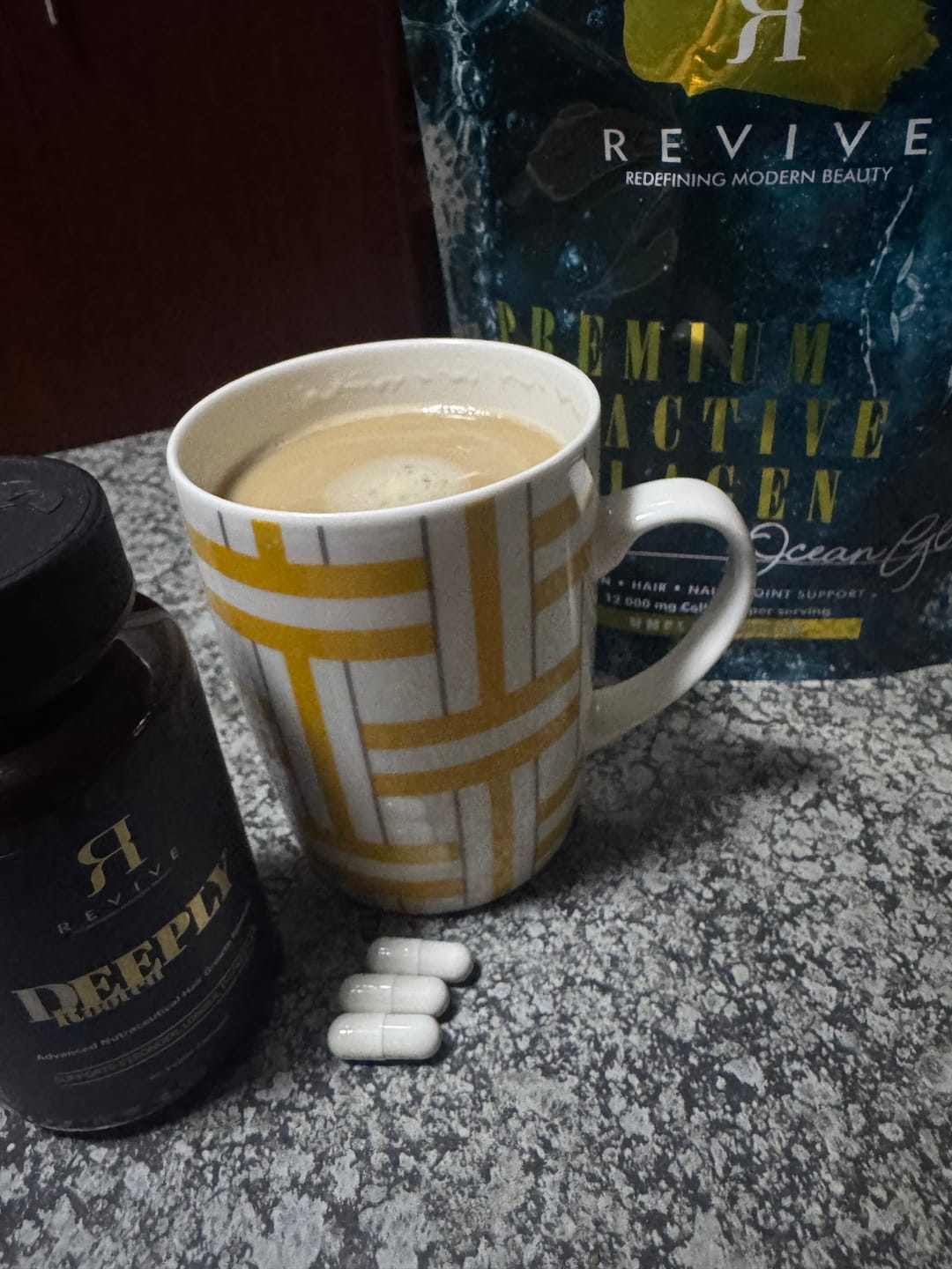 Customer photo review of DEEPLY ROOTED DUO - Advanced Nutraceutical Hair Growth Formula