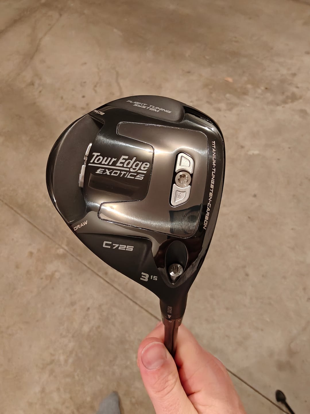 Customer photo review of Exotics C725 Fairway