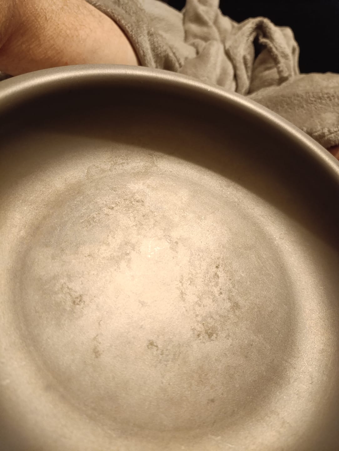 Customer photo review of Padella ∅ 24 cm - Superficie di cottura di puro titanio