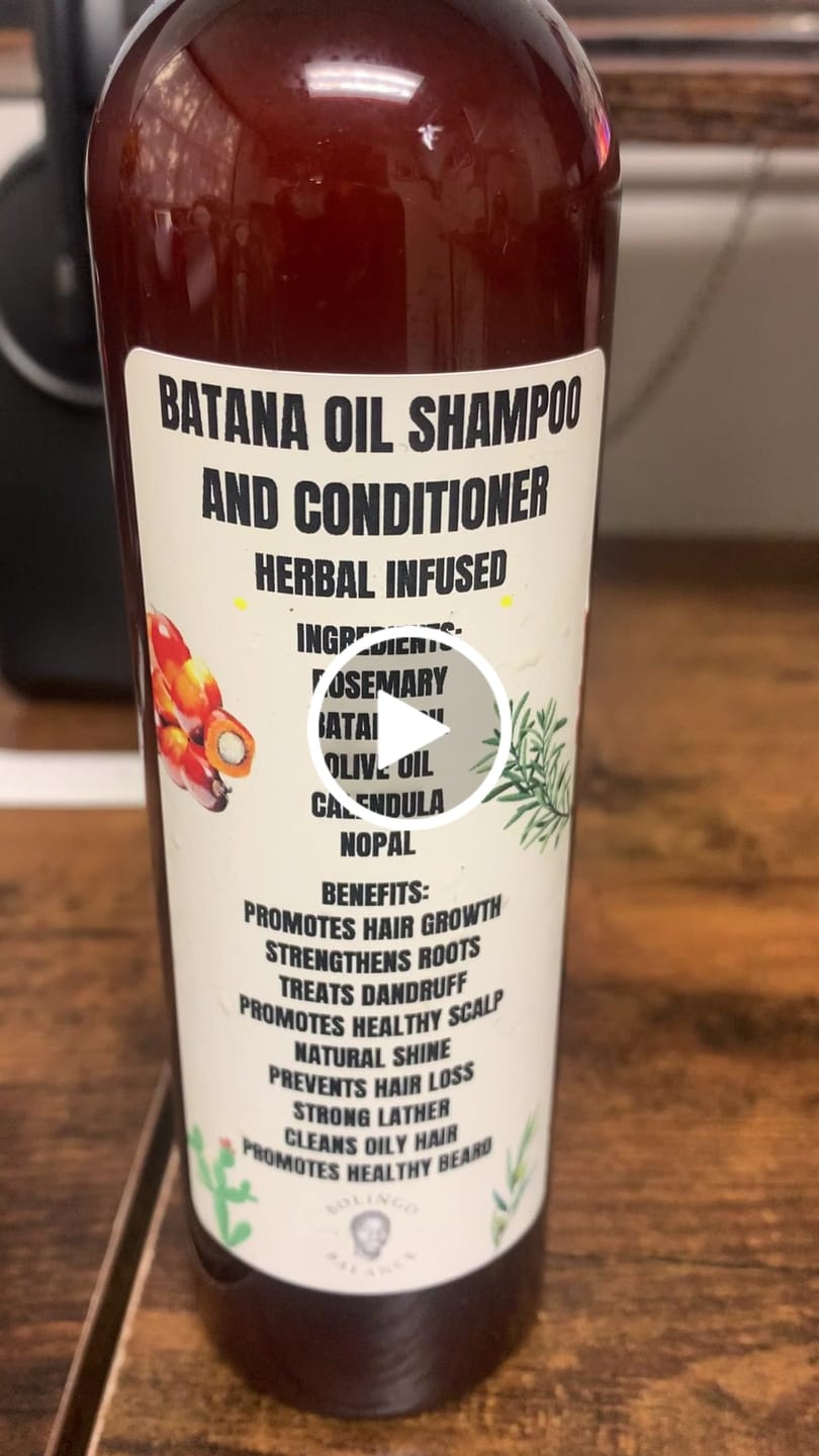 Customer video review of BATANA OIL SHAMPOO