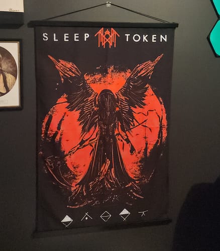 Customer photo review of Black Poster Hanger (2 Sizes Available) Art Print