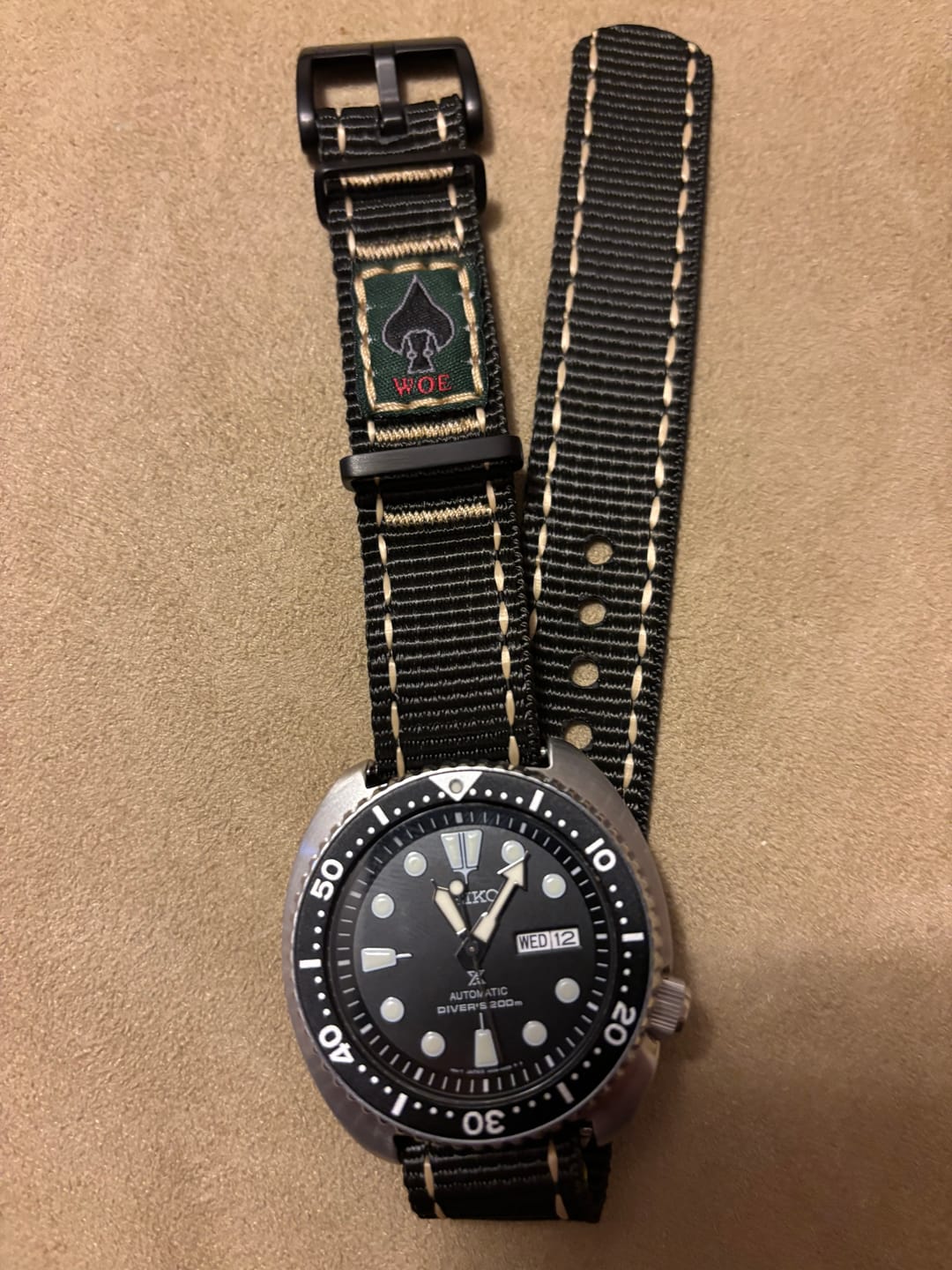 Customer photo review of Single Pass Zulu Alpha Strap 2.0