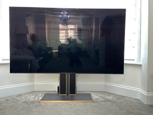 Customer photo review of Cantor FT100 TV Stand
