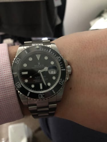 Customer photo review of Rolex Submariner - Silver/Black (video)