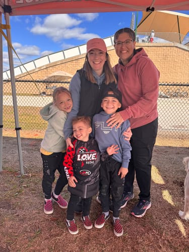 Customer photo review of Checkered Heart