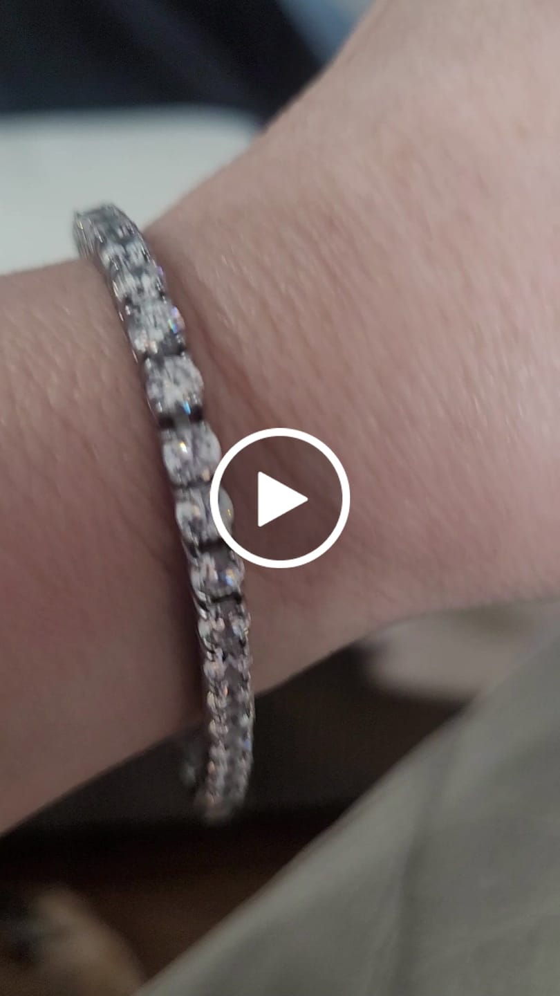 Customer video review of 4mm Tennis Bracelet