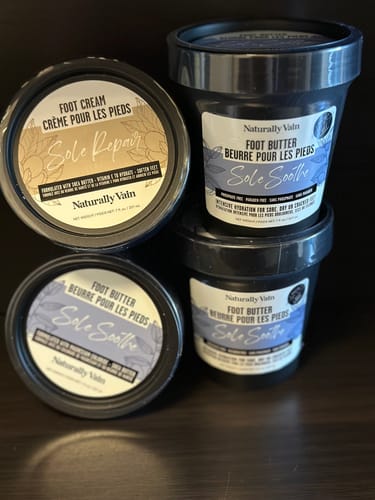 Customer photo review of Sole Soothe: Intensive Foot Butter for Dry, Sore or Cracked Feet