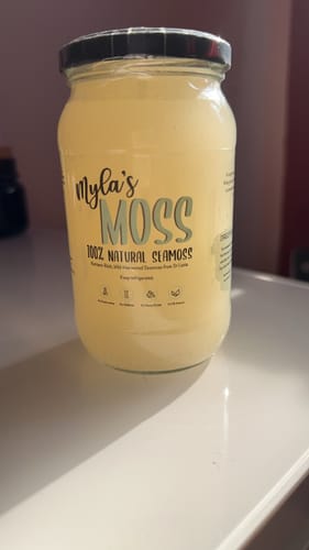 Customer photo review of MYLASMOSS SEAMOSS GEL (340ML)