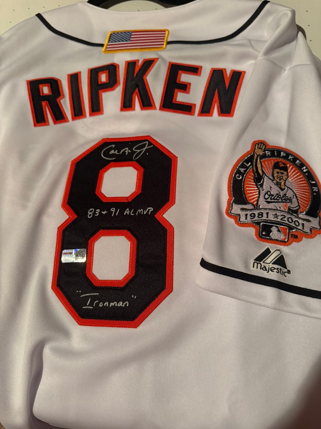 Customer photo review of Cal Ripken Jr Autograph Signing